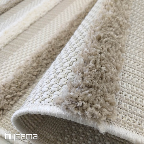 Zsinóros szőnyeg DELI 03 világos bézs