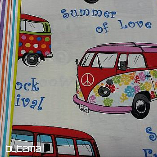 Dekoratív szövet HIPPIES