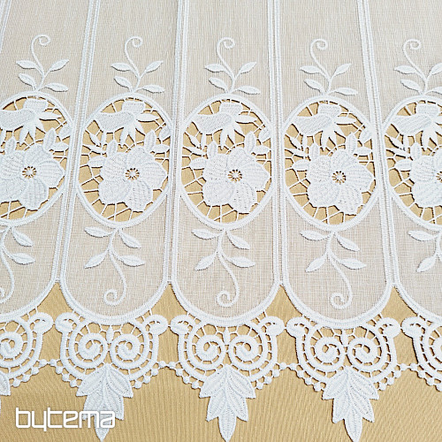 Ólomüveg függöny hímzett 11573