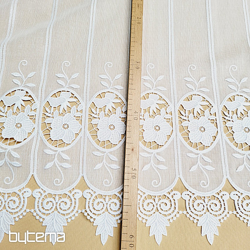 Ólomüveg függöny hímzett 11573