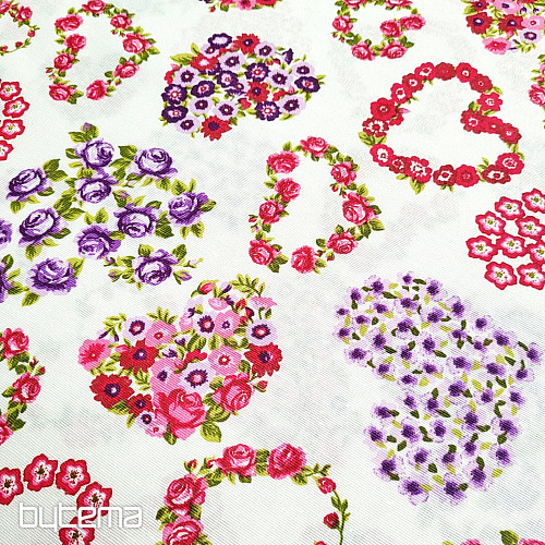 Dekoratív szövet AROAN lila