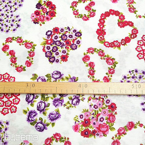 Dekoratív szövet AROAN lila