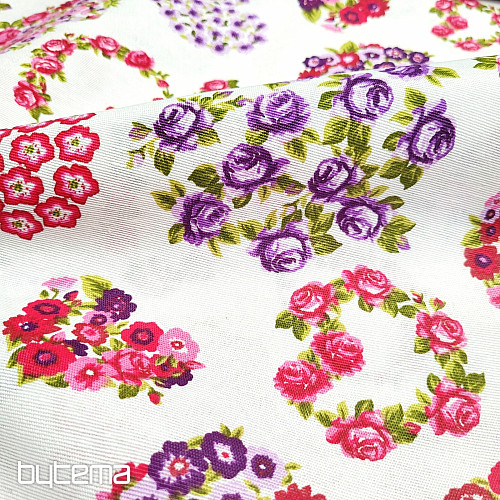 Dekoratív szövet AROAN lila