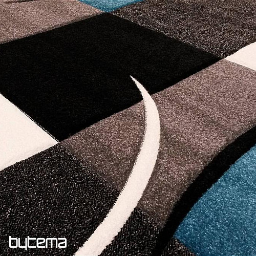 Modern darab szőnyeg MOND MERINO türkiz