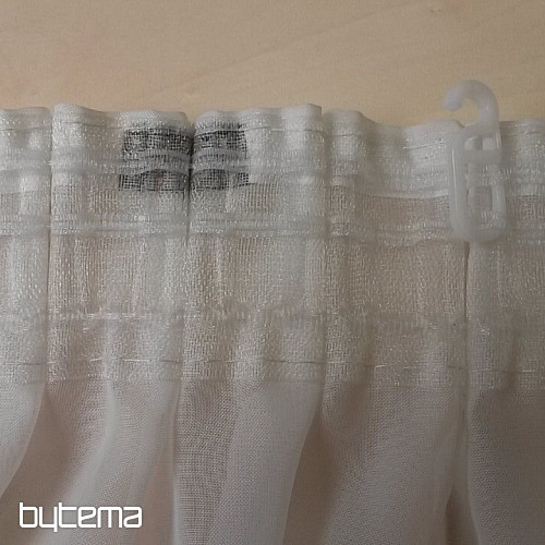 Kiszélesedő függönyszalag 8 cm, 1:1,5