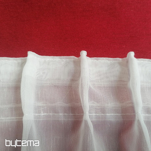 Kiszélesedő függönyszalag 8 cm, 1:1,5