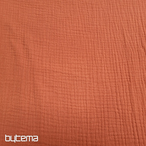 GAZE marsala pamutszövet