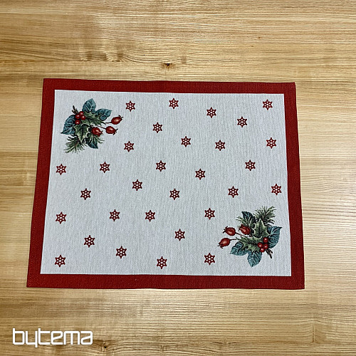 Gobelin terítő és sál KARÁCSONYI GYERTYA