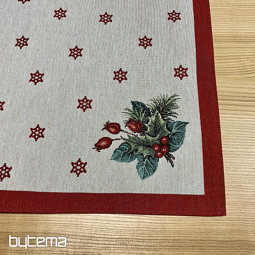 Gobelin terítő és sál KARÁCSONYI GYERTYA