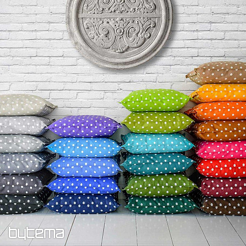 Dekoratív anyag pöttyös NEO sötétszürke 802