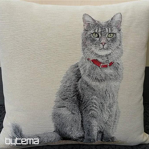 Dekoratív párna Cat