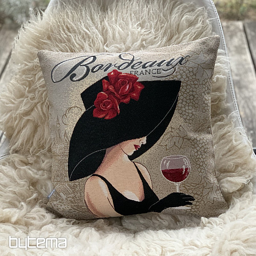 Gobelin párnahuzat LADY BORDEAUX