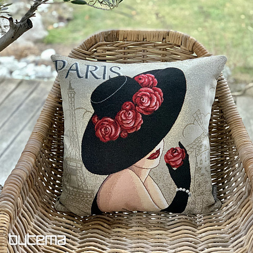 Gobelin párnahuzat LADY PARIS