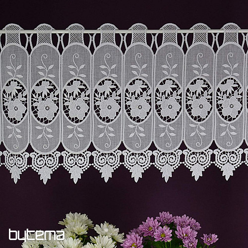 Ólomüveg függöny hímzett 11573