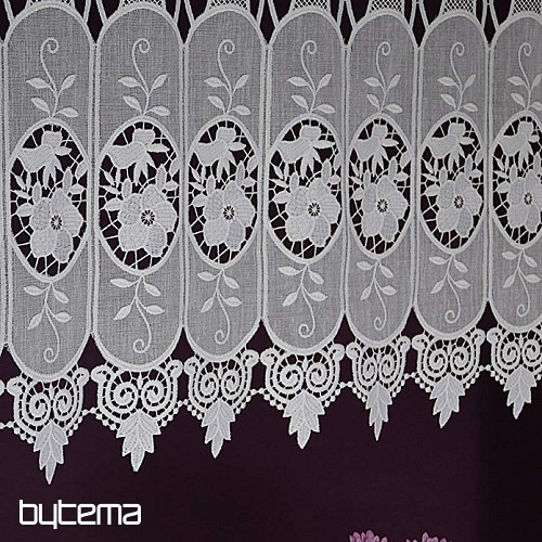 Ólomüveg függöny hímzett 11573