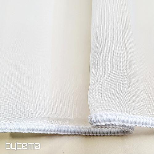 Voile függöny 11101/03 FEHÉR
