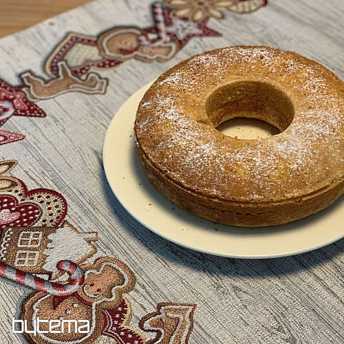 Gobelin terítő és sál KARÁCSONYI MÉZESKALÁCS
