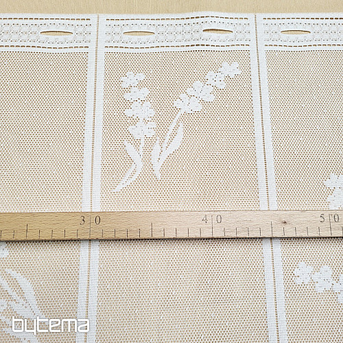 Modern jacquard függöny ólomüveghez LAVENDER A370601