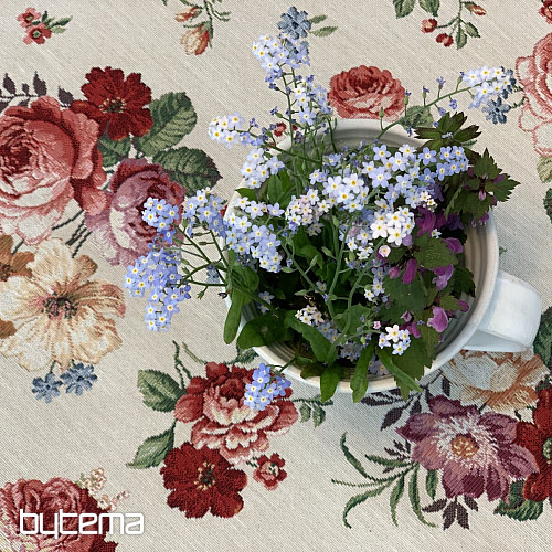 Gobelin abrosz ROMANTIKUS RÓZSA