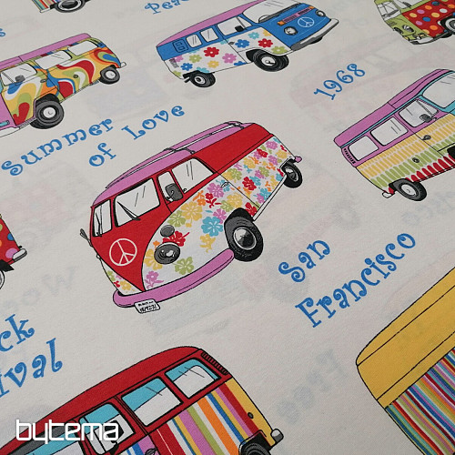 Dekoratív szövet HIPPIES