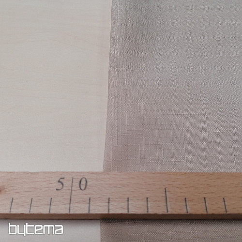 Dekoratív szövet teflon ELBA bézs