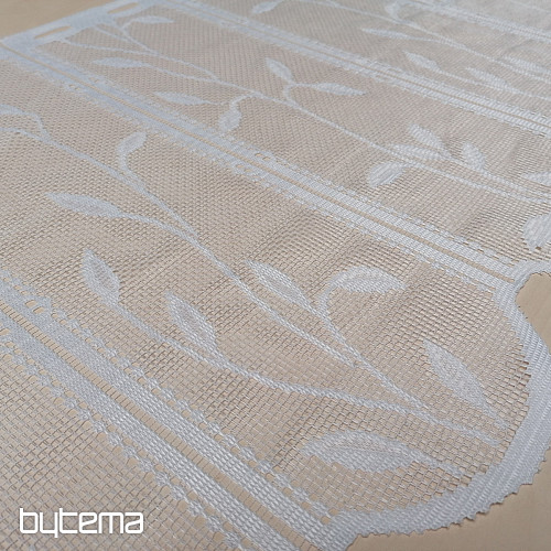 Jacquard függöny ólomüveg leveleken