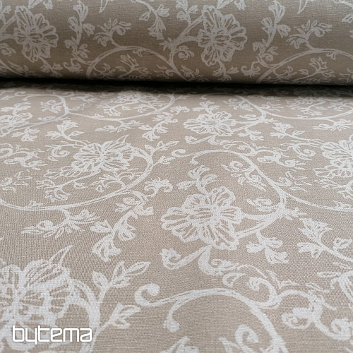 Dekoratív szövet SACHA FLOWERS