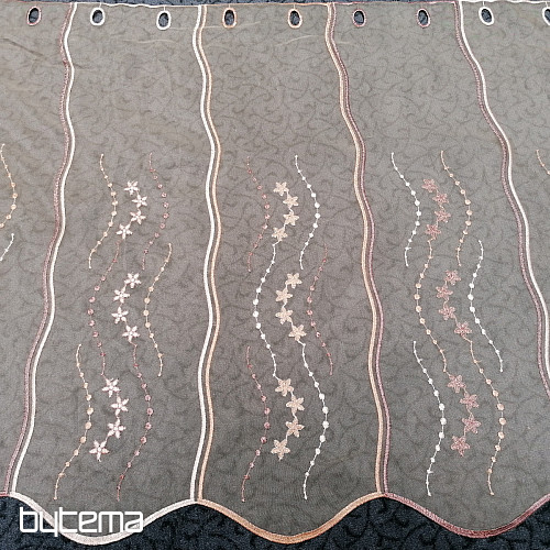 Ólomüveg függöny - hímzett HF1189