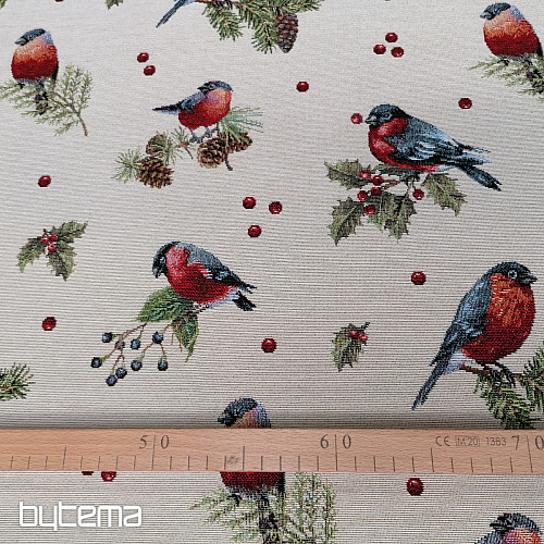 Gobelinszövet WINTER BIRD