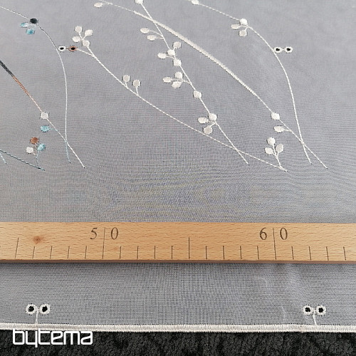 Japán fal - japán függöny hímzéssel 659