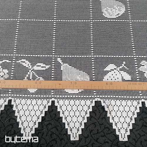 Ólomüveg függöny - jacquard 44550