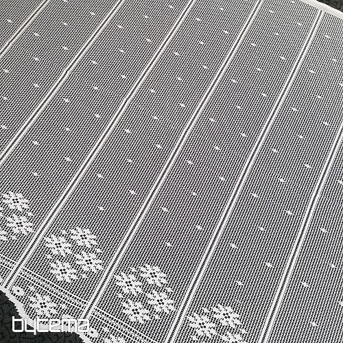 Rövid jacquard függöny 115 cm