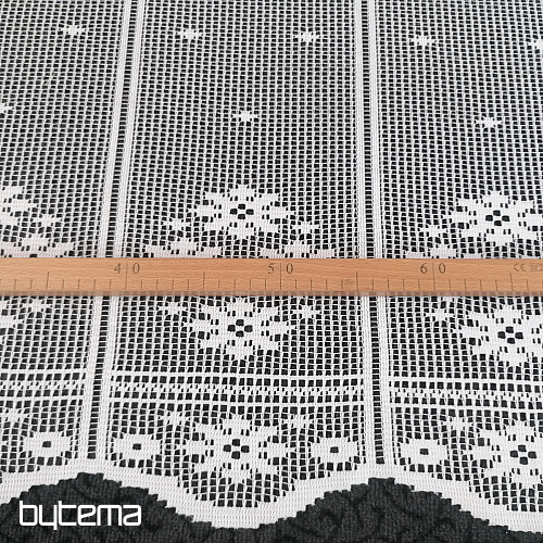Rövid jacquard függöny 115 cm
