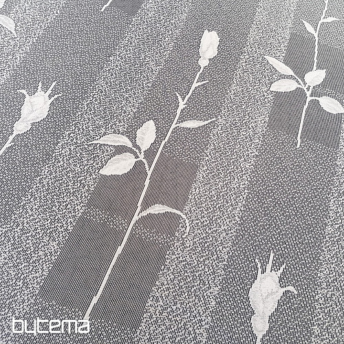Jacquard függöny 300 cm tulipán