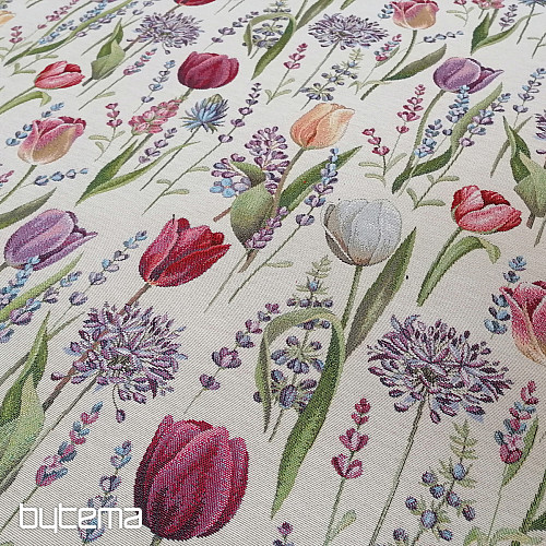 Gobelinszövet TULIPS - TAVASZ