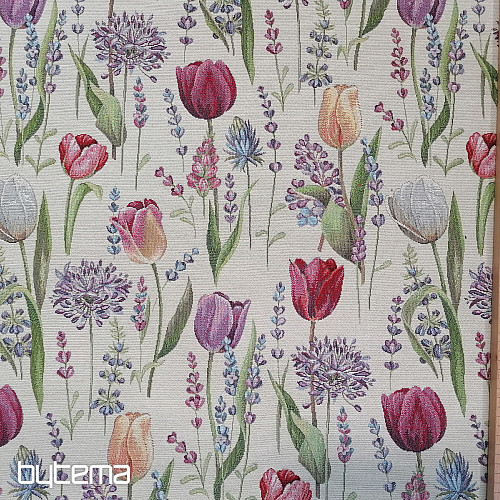 Gobelinszövet TULIPS - TAVASZ