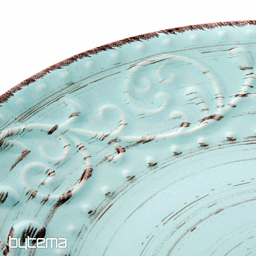 Sekély lemez BLUE RELIEF 28X3 cm