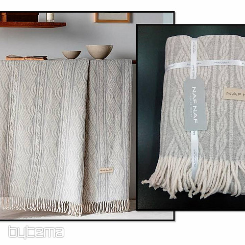 LUXUS BRAID kockás bézs