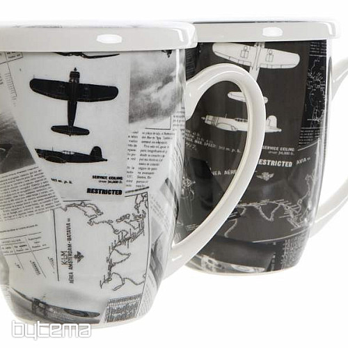 Teáskészlet Aviation szitával 300 ml