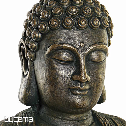 Buddha szobor nagy 35,4x31x51cm