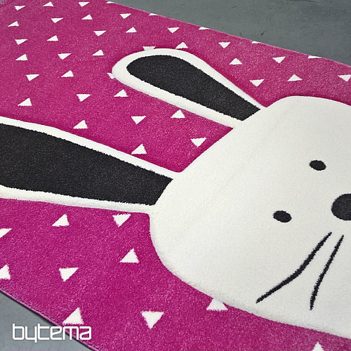 Gyerek darab szőnyeg PASTEL Bunny rózsaszín